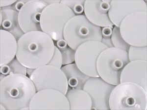 Заглушка под эксцентрик №19 Светло-серый